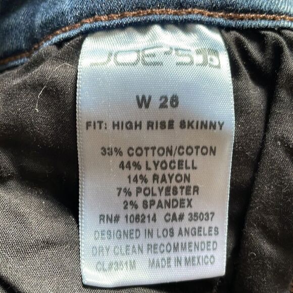Joe’s Jeans High Rise Skinny Jeans - Picture 4 of 7